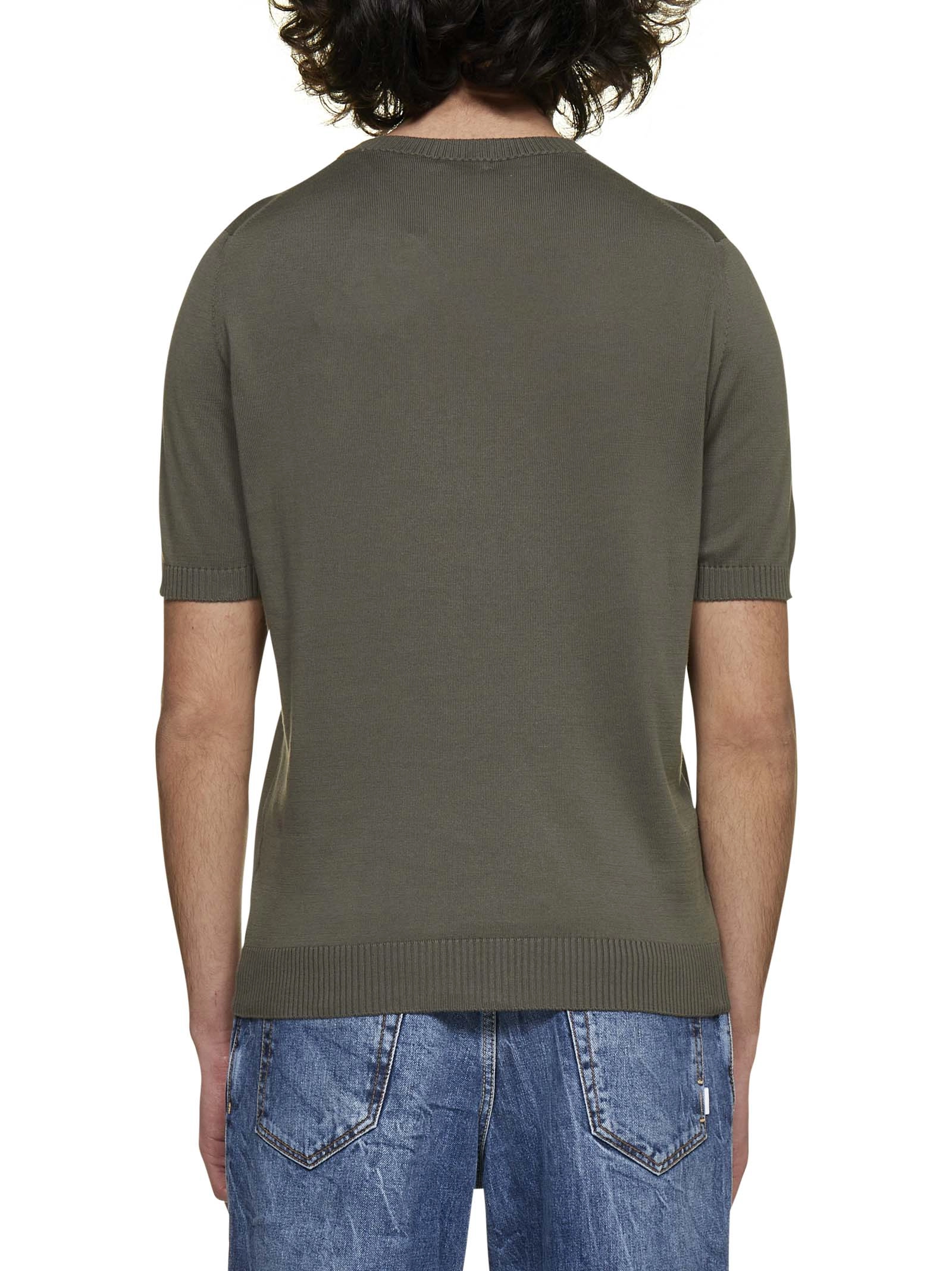 Malo Round Neck Straight Hem T-Shirt