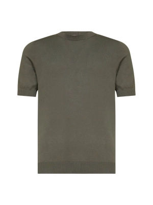 Malo Round Neck Straight Hem T-Shirt