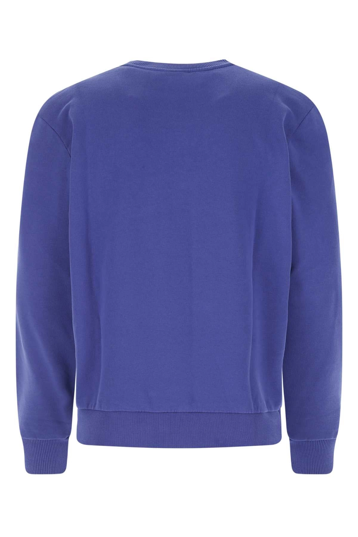 Marcelo Burlon County Of Milan Logo Embroidered Crewneck Sweatshirt