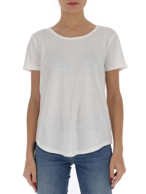 Michael Michael Kors Scoop-Neck Short-Sleeved T-Shirt