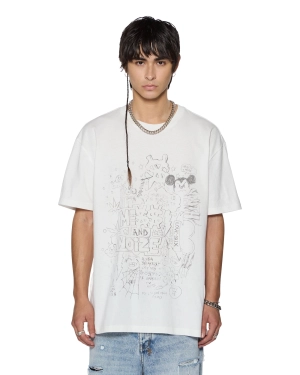 NOIZE BIGGIE SS TEE VINTAGE WHITE