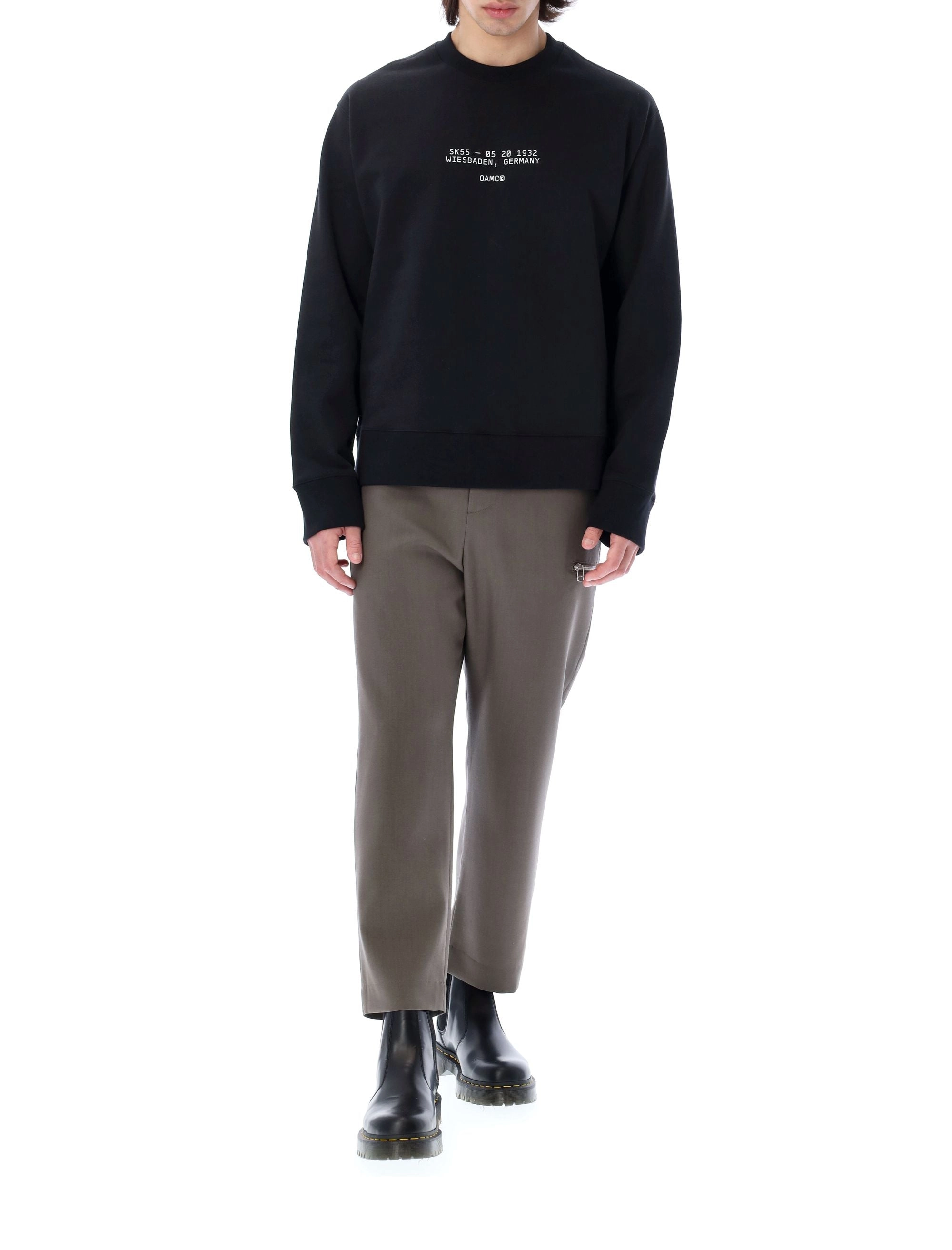 OAMC Logo Printed Crewneck Sweatshirt