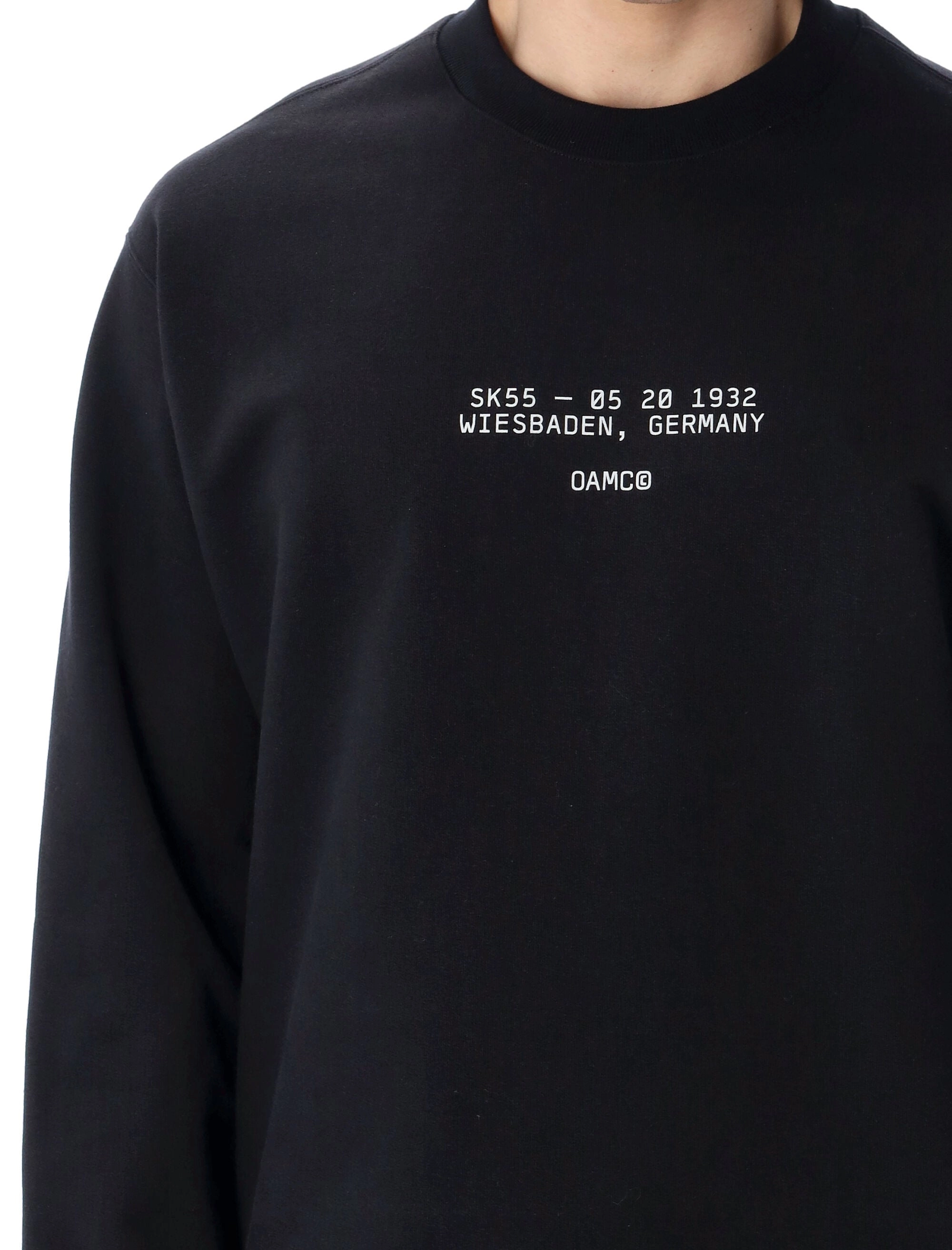 OAMC Logo Printed Crewneck Sweatshirt