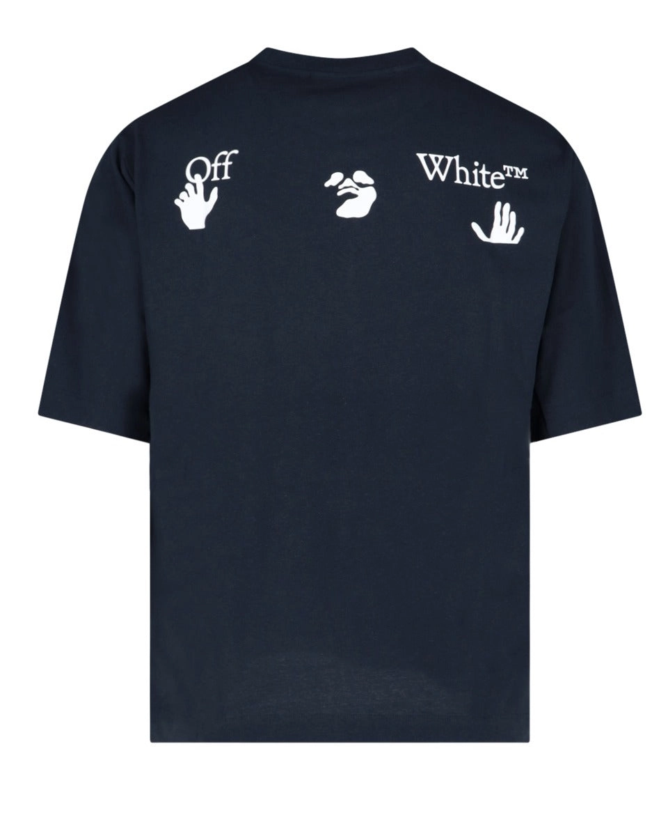 Off-White Logo Printed Crewneck T-shirt