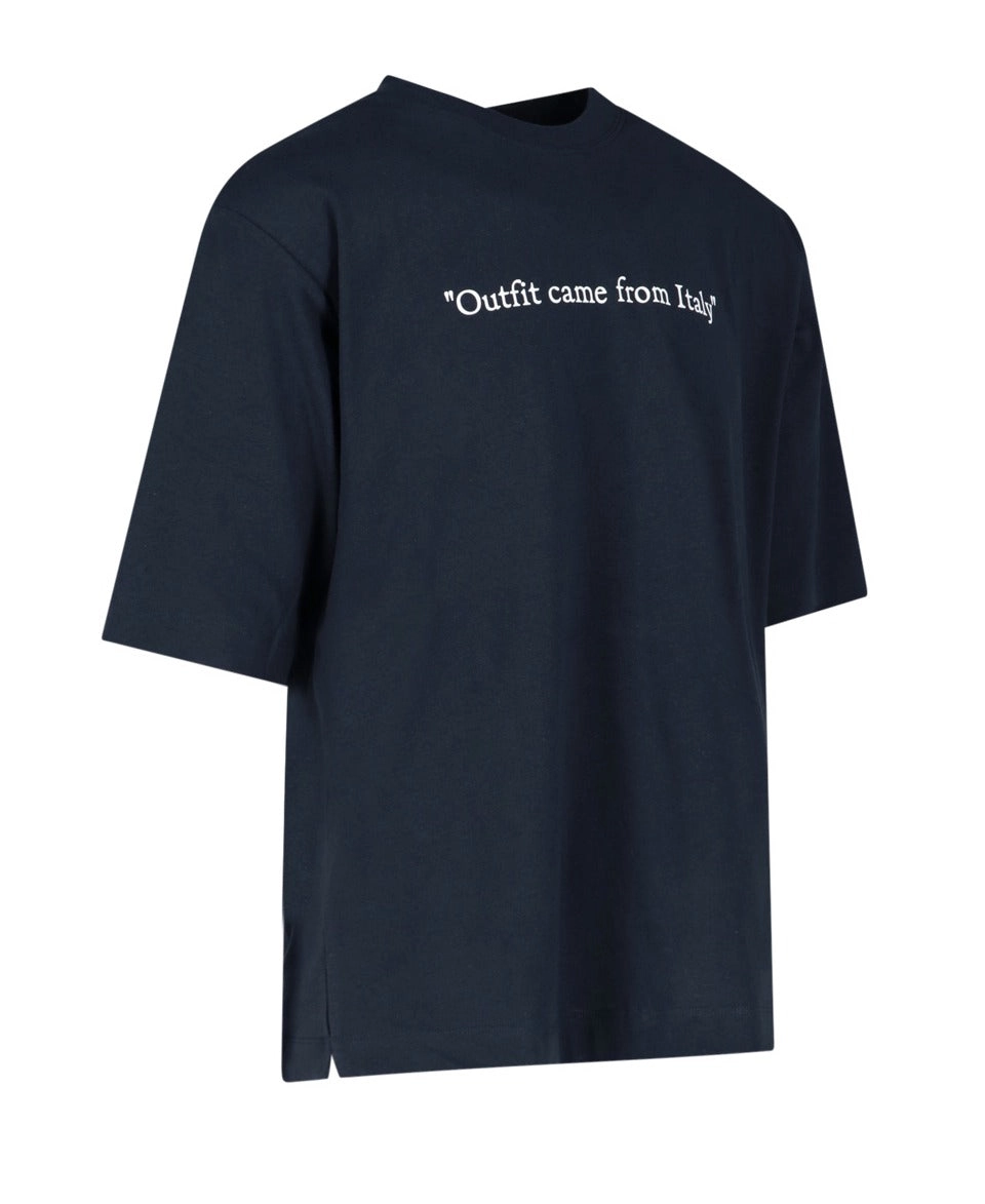 Off-White Logo Printed Crewneck T-shirt