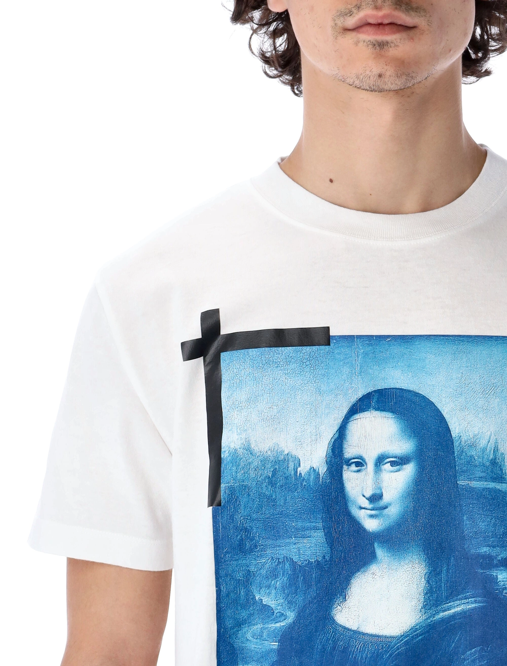 Off-White Monalisa Printed Crewneck T-Shirt