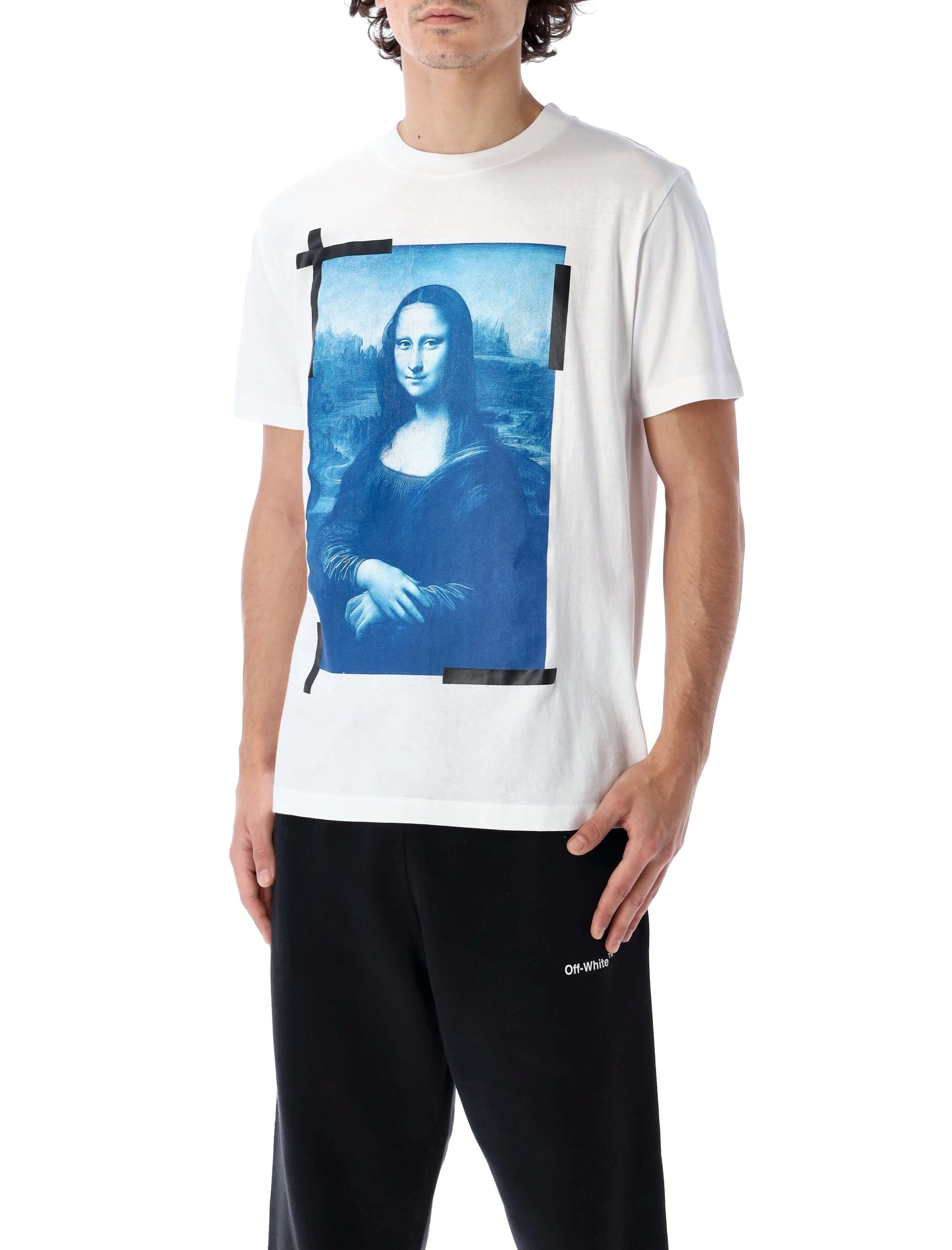 Off-White Monalisa Printed Crewneck T-Shirt