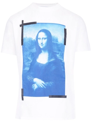 Off-White Monalisa Printed Crewneck T-Shirt