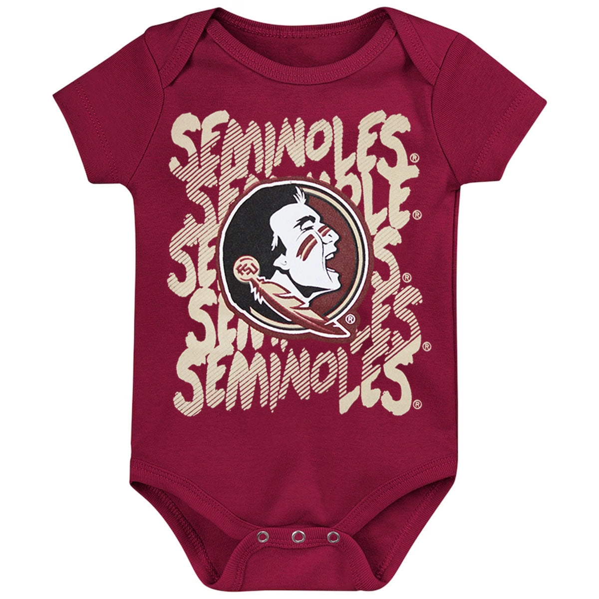 Outerstuff Seminole Logo/Seminoles Infant Creeper - Garnet