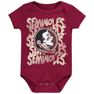Outerstuff Seminole Logo/Seminoles Infant Creeper - Garnet