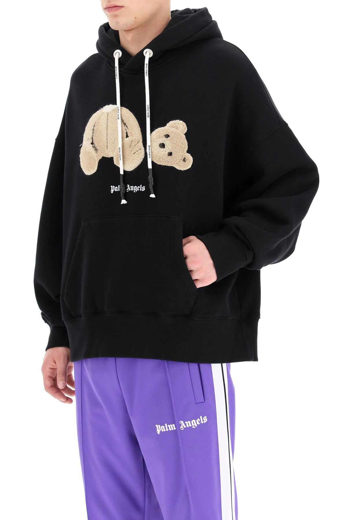 Palm Angels Bear Print Hoodie