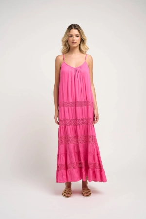 Paola Dress Fuchsia