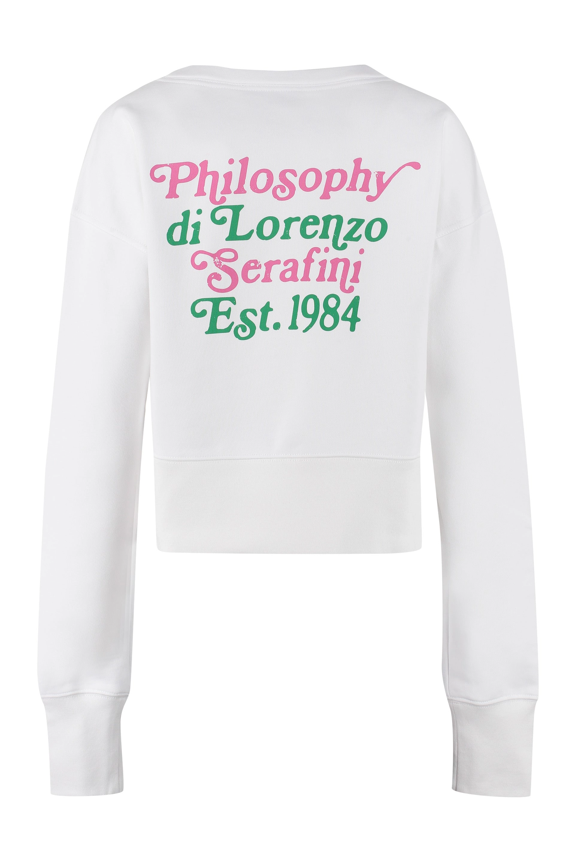 Philosophy Di Lorenzo Serafini Logo Embroidered Sweatshirt