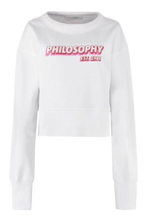Philosophy Di Lorenzo Serafini Logo Printed Sweatshirt
