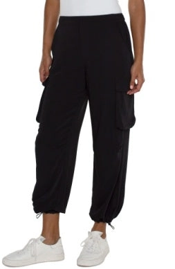 Poppy Cinch Hem Parachute Pants