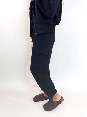 Poppy Cinch Hem Parachute Pants