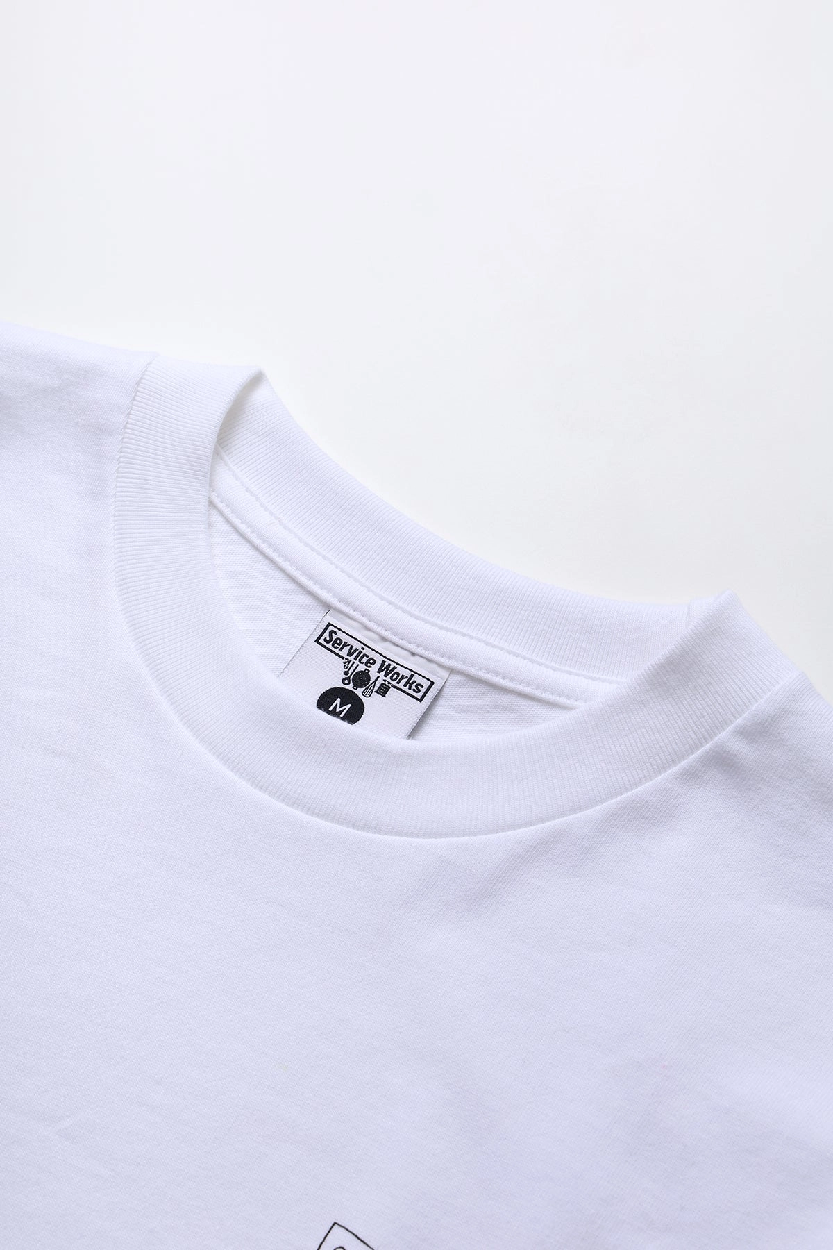 Service Works - Scribble Logo Tee - White