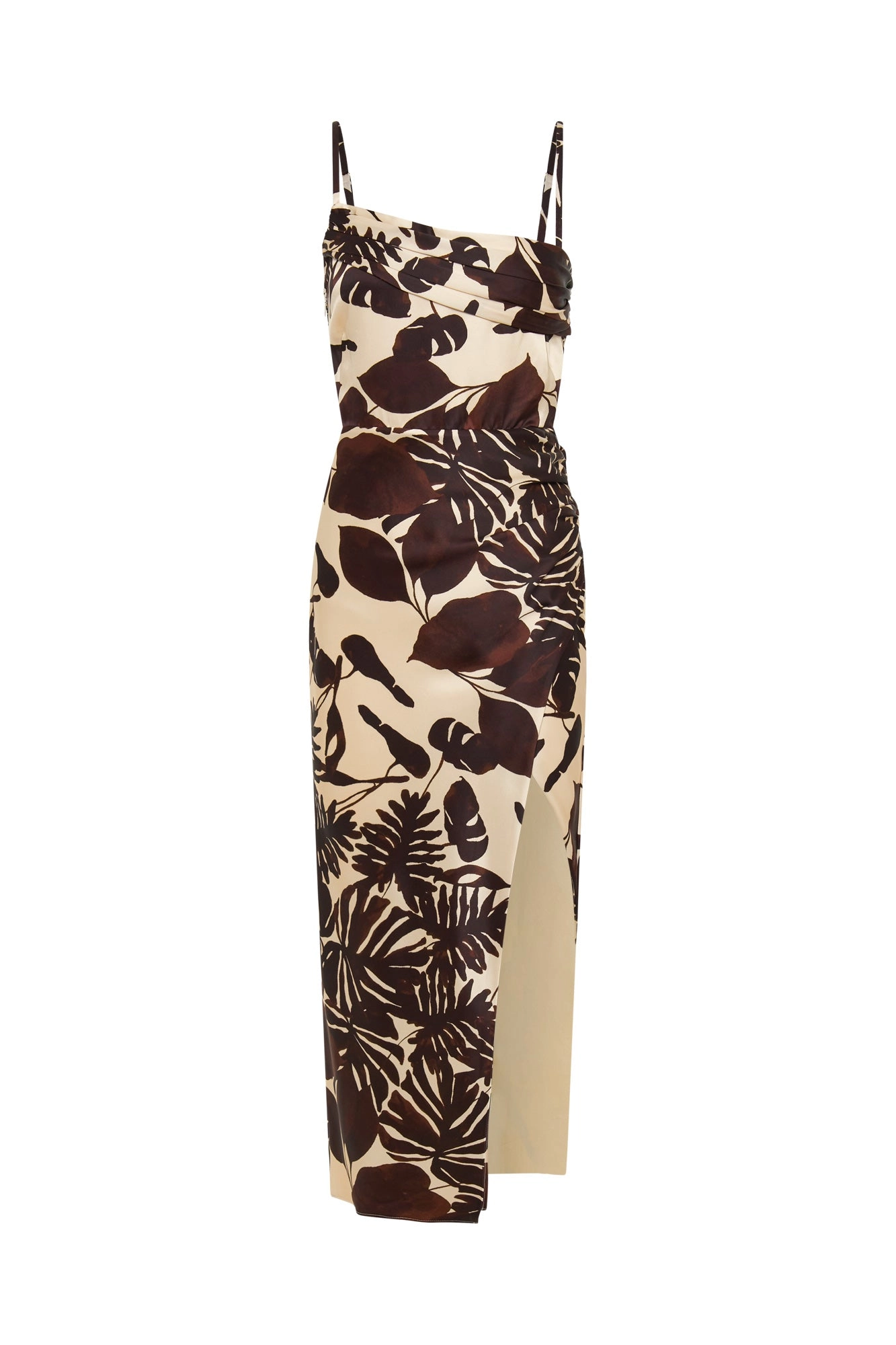 Skyler Dress - Dark Chocolate Segovia Print