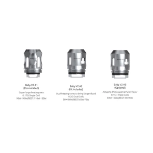 Smok TFV8 Baby V2 Coils / Atomizer Heads (3 Pack)