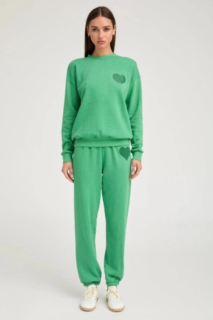 SPRWMN - Jade Heart Sweatpants