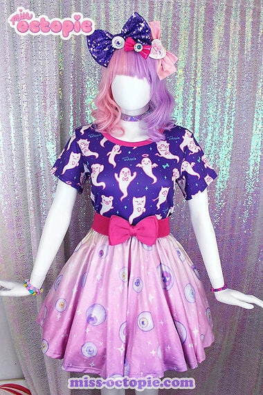 Starry Eyes Skater Skirt