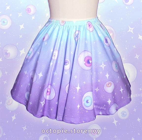 Starry Eyes Skater Skirt