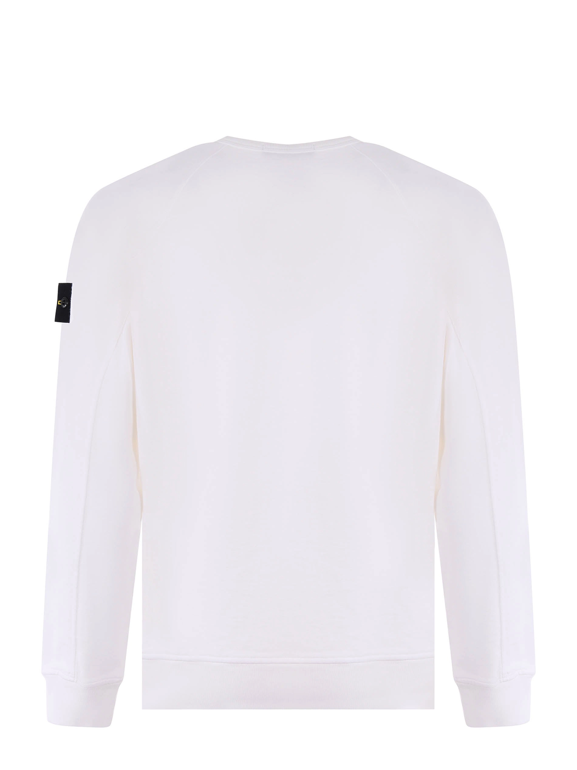 Stone Island Logo Patch Crewneck Sweatshirt