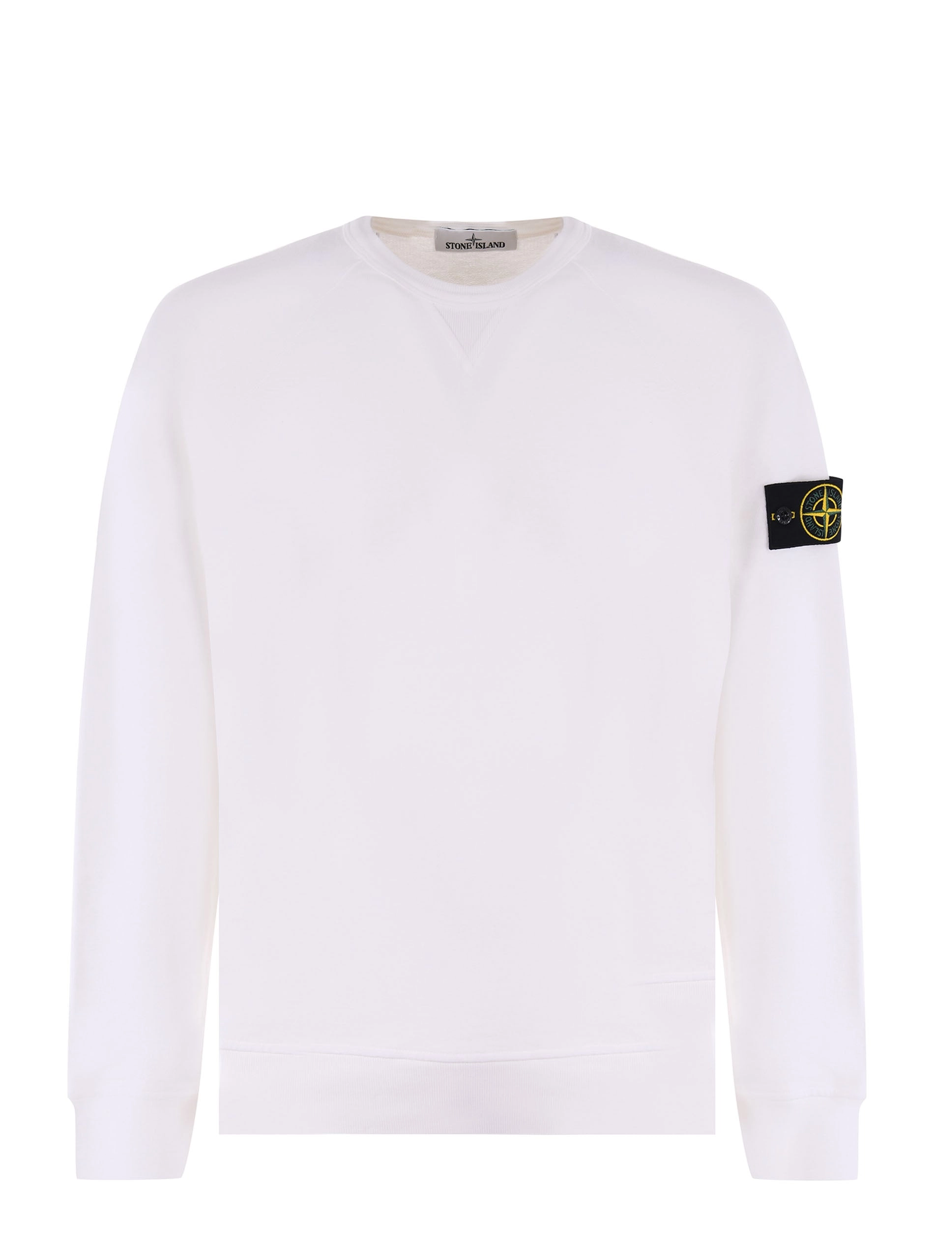 Stone Island Logo Patch Crewneck Sweatshirt