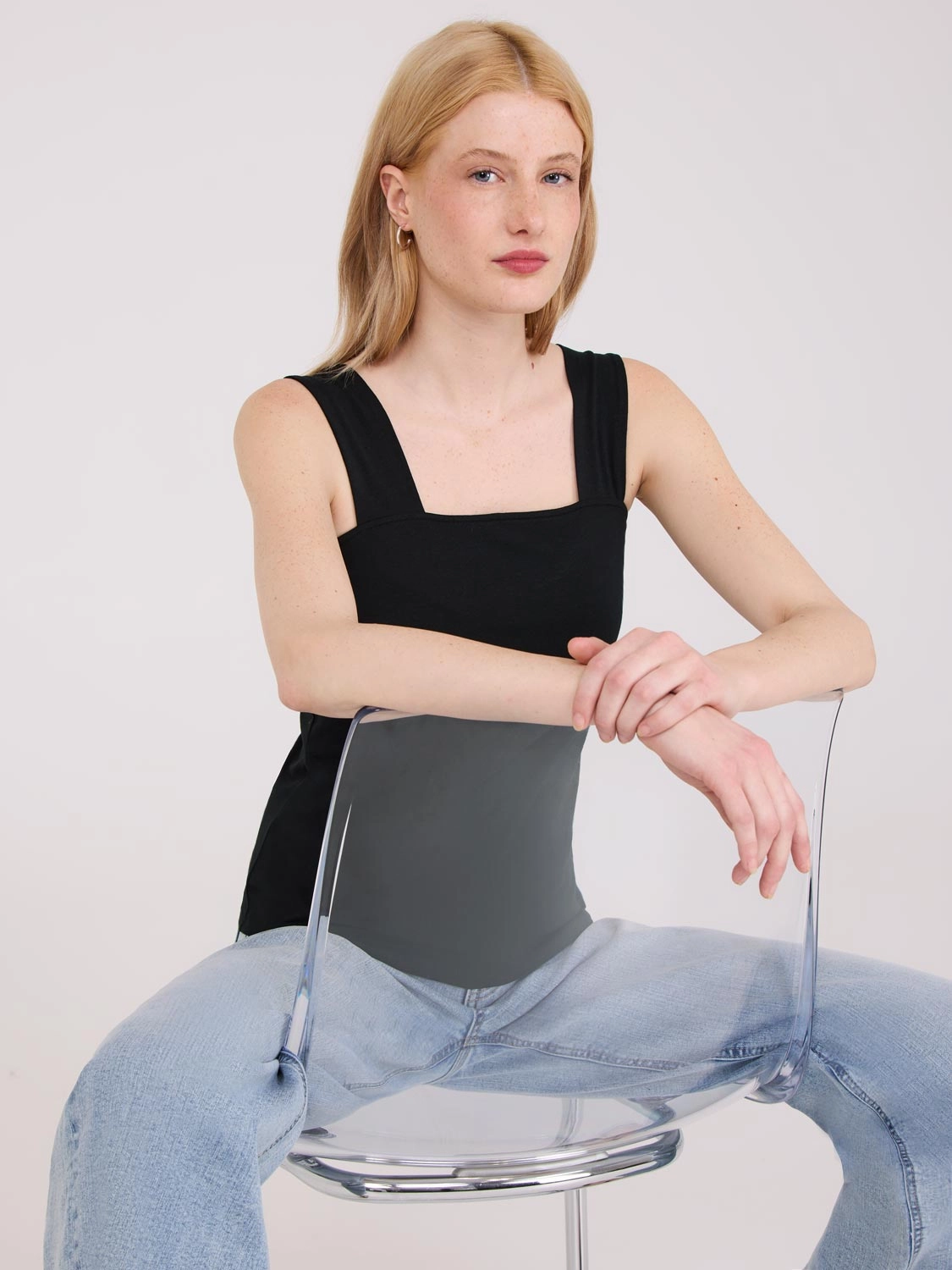 Thick Strap Tank Top