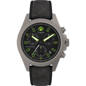 Timex Men's Watch - Expedition Field Chronograph Black Fabric Strap | TW2V96300JR
