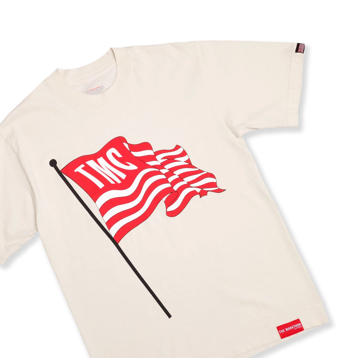 TMC Flag Post T-Shirt - Bone