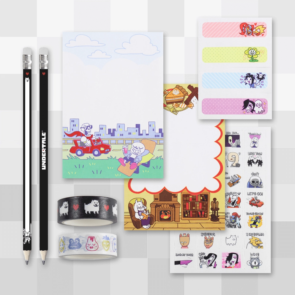 UNDERTALE Stationery Set