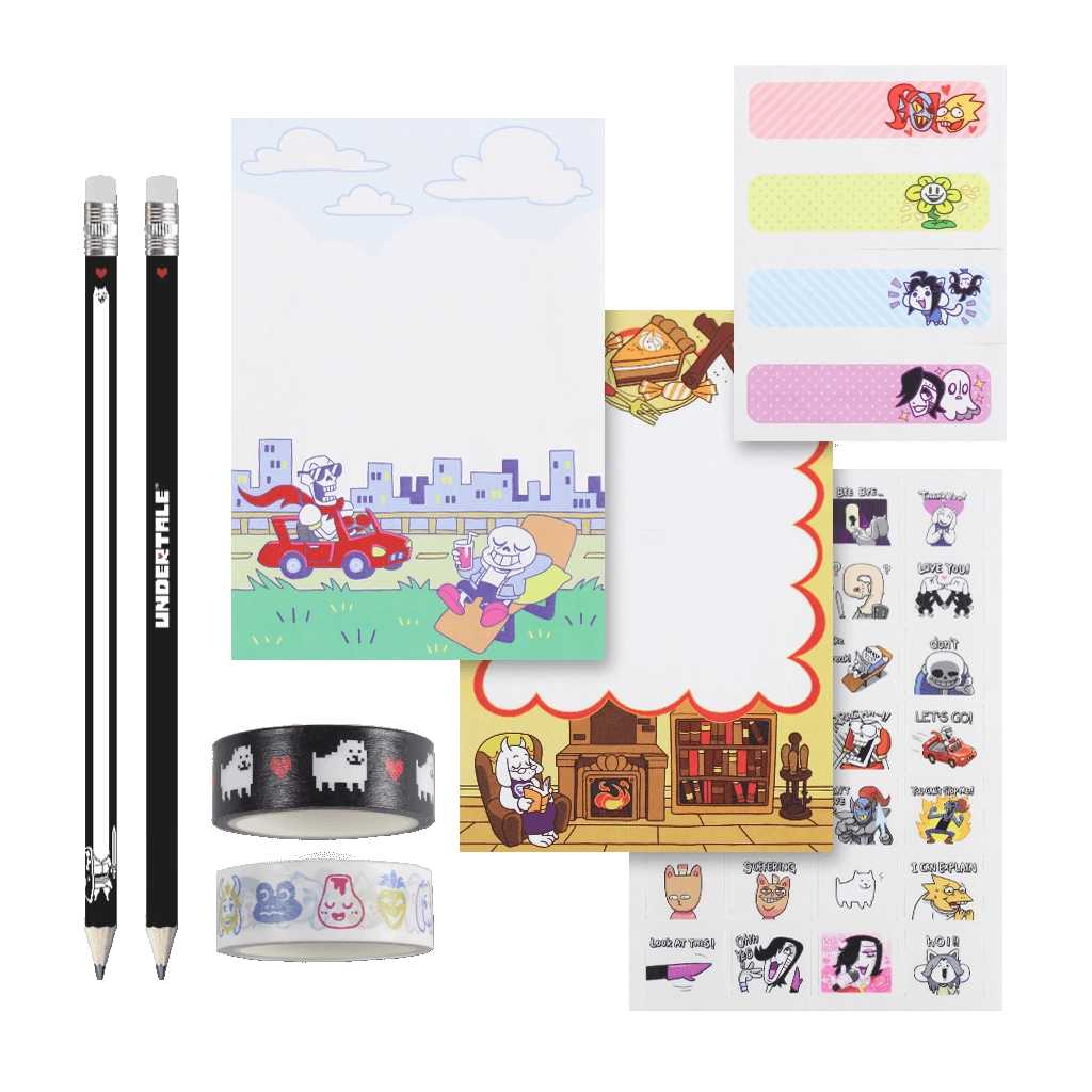 UNDERTALE Stationery Set
