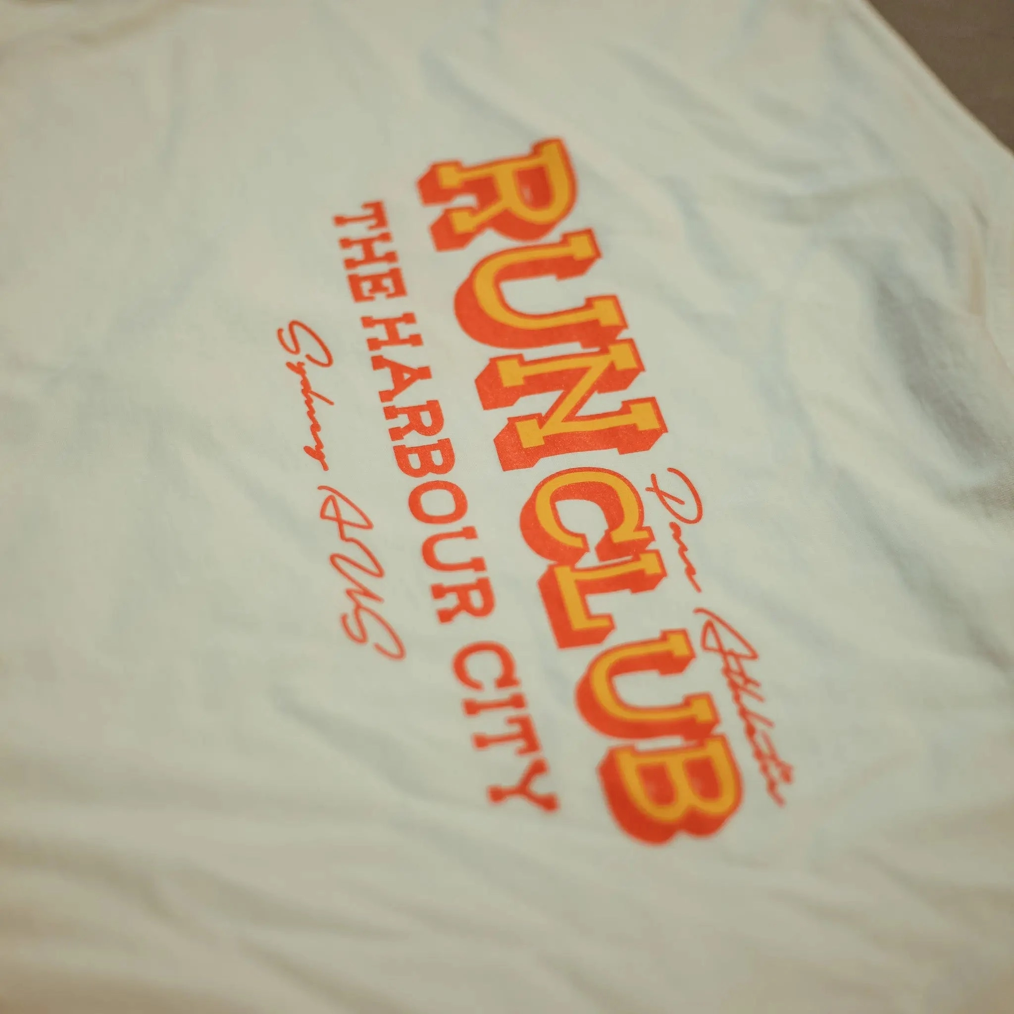 Unisex - "Harbour City Run Club" Tee - Natural