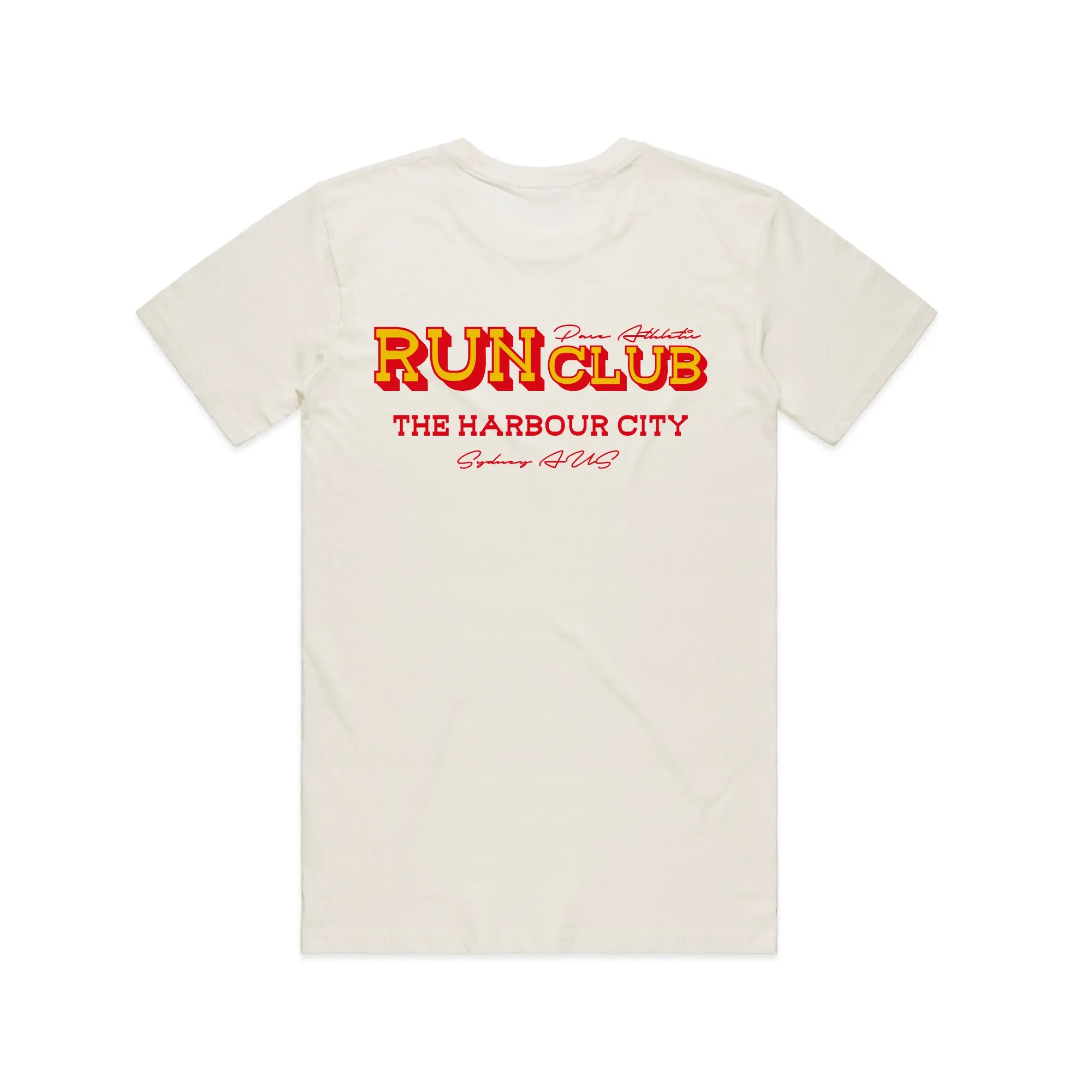 Unisex - "Harbour City Run Club" Tee - Natural