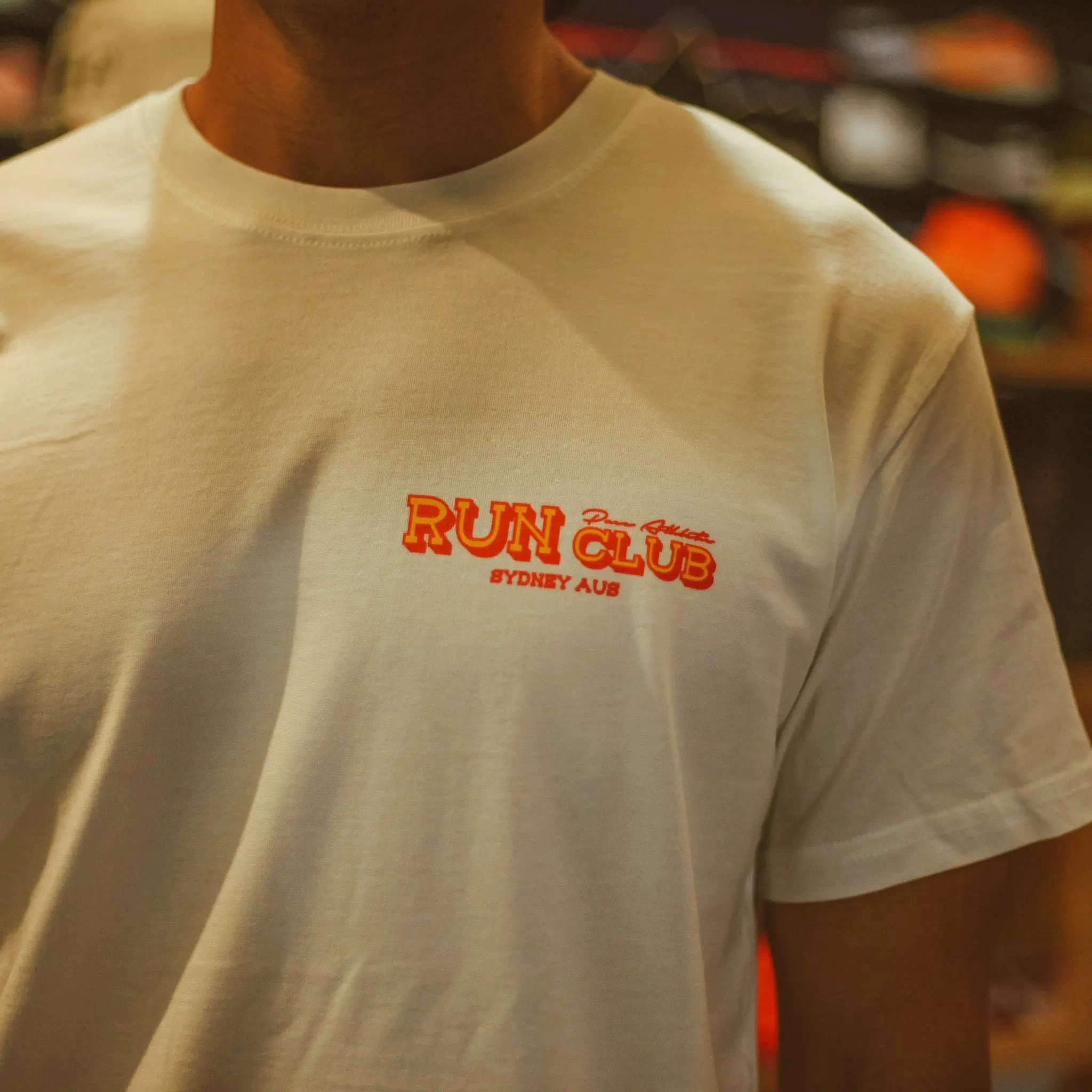 Unisex - "Harbour City Run Club" Tee - Natural