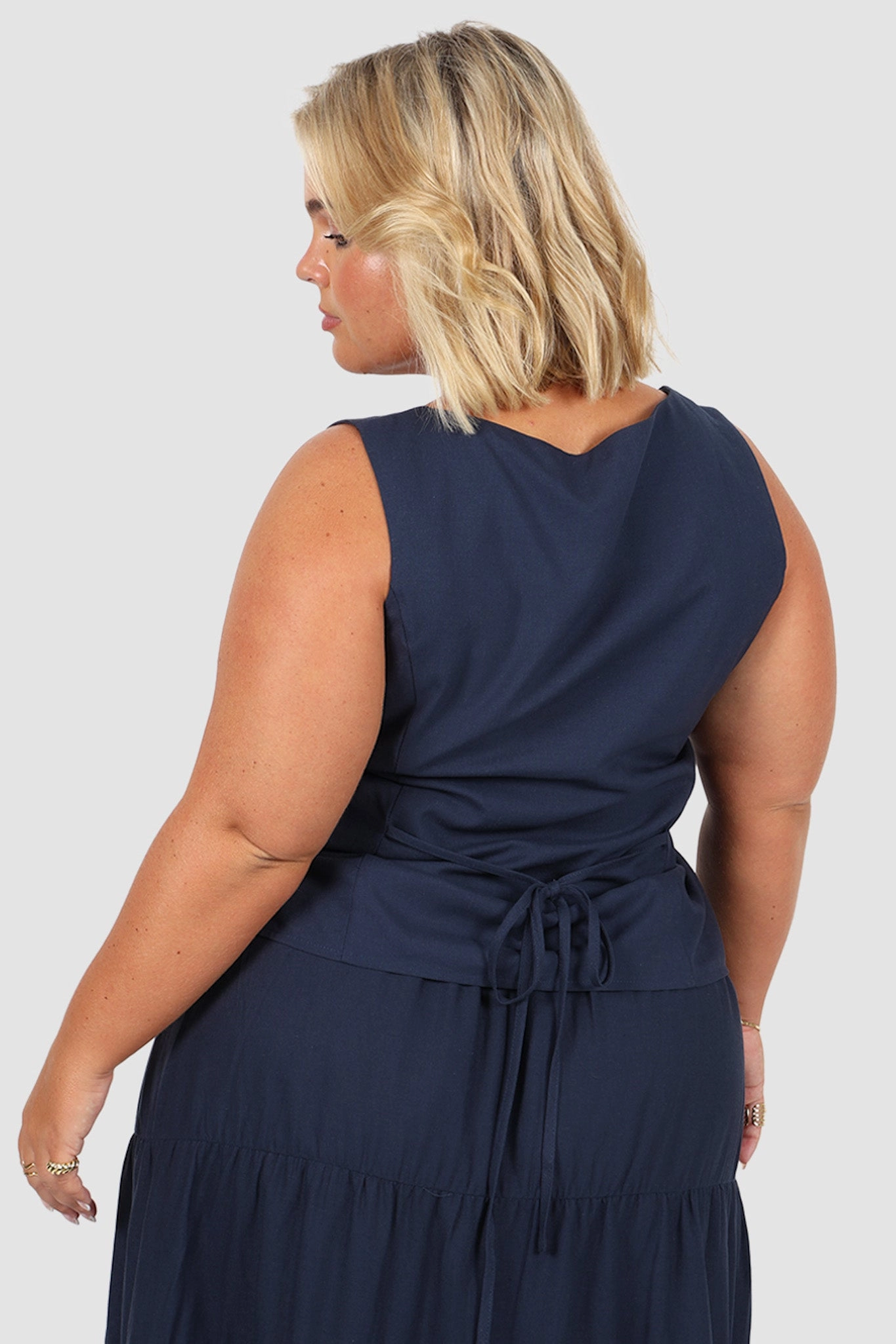 VALENA TOP NAVY