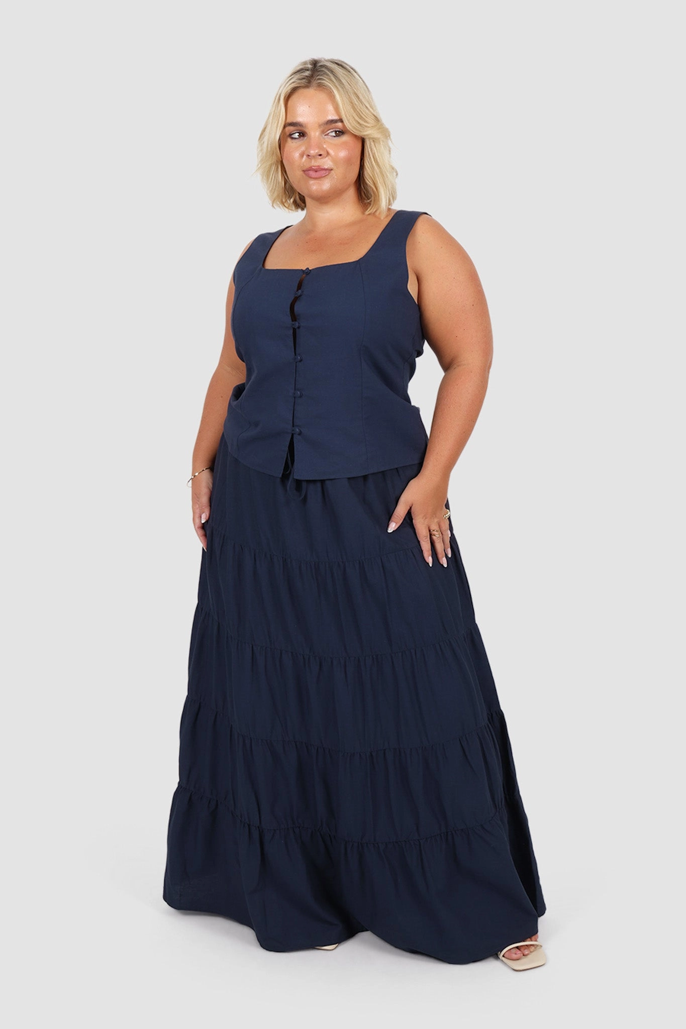 VALENA TOP NAVY