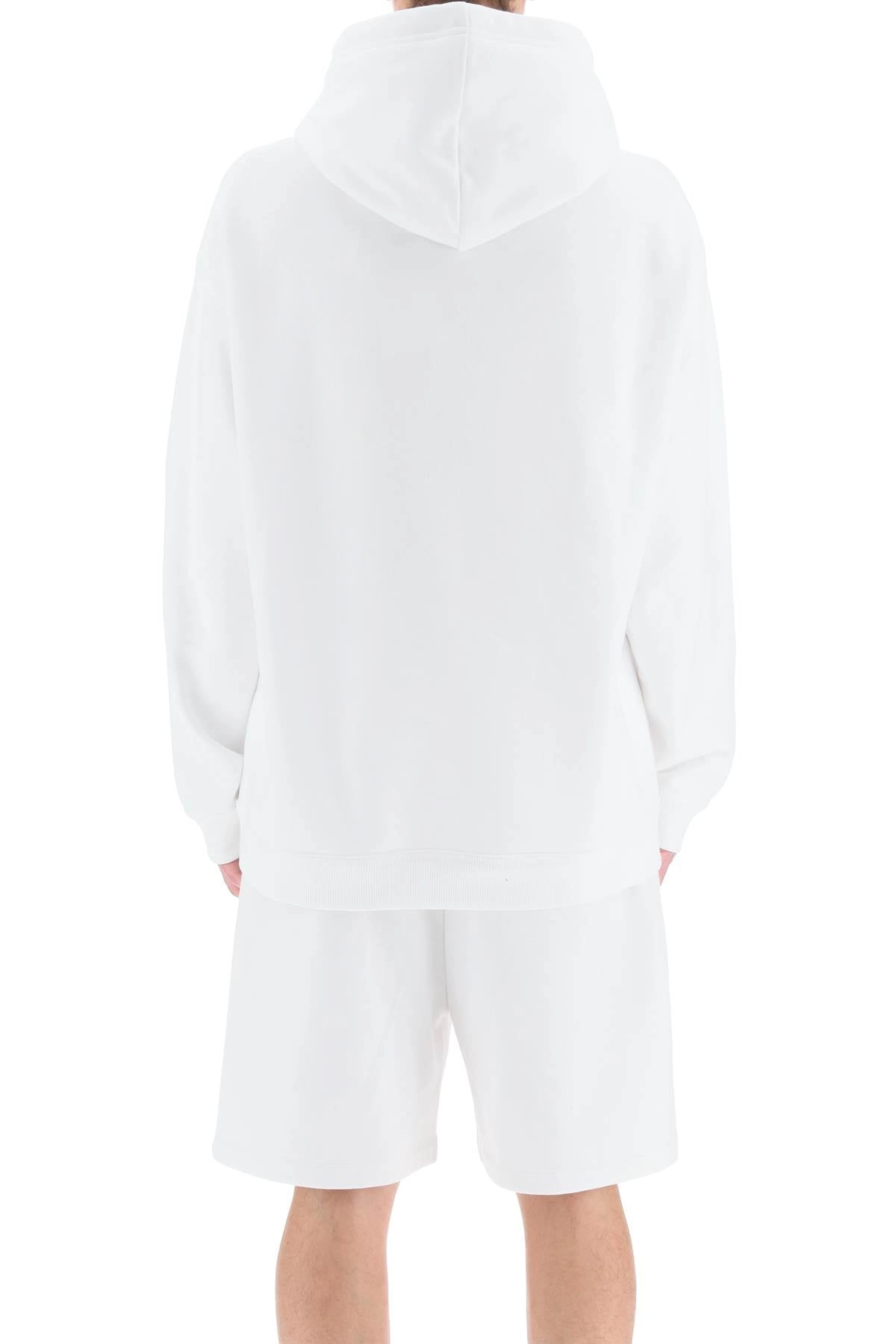 Valentino Logo Embossed Long-Sleeved Hoodie