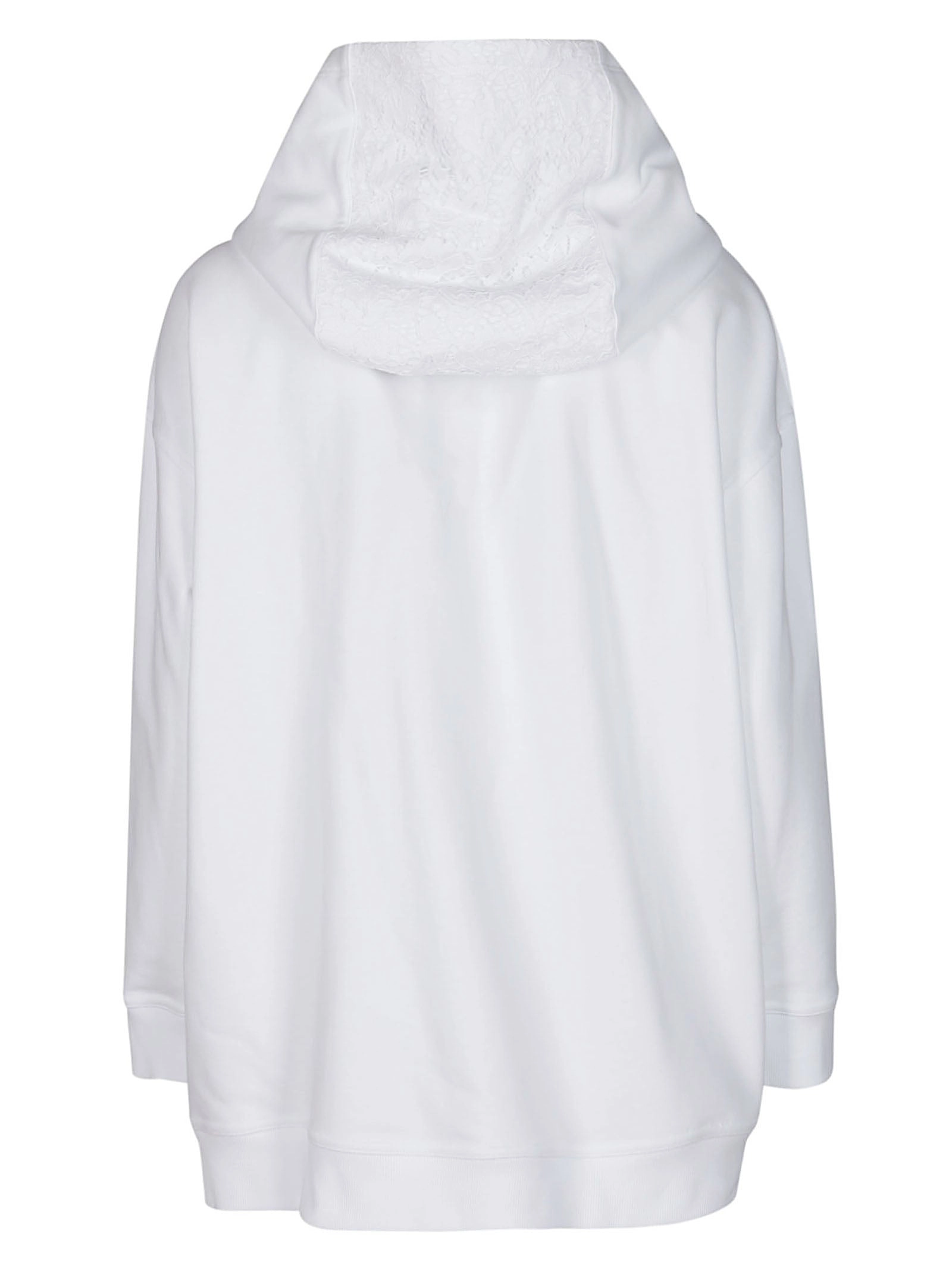 Valentino Logo Printed Oversized Hoodie