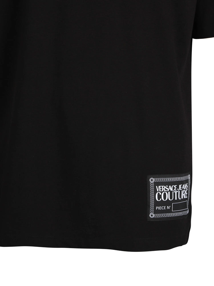 Versace Jeans Couture Logo Patch Crewneck T-Shirt