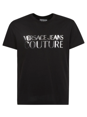 Versace Jeans Couture Logo Printed Crewneck T-Shirt