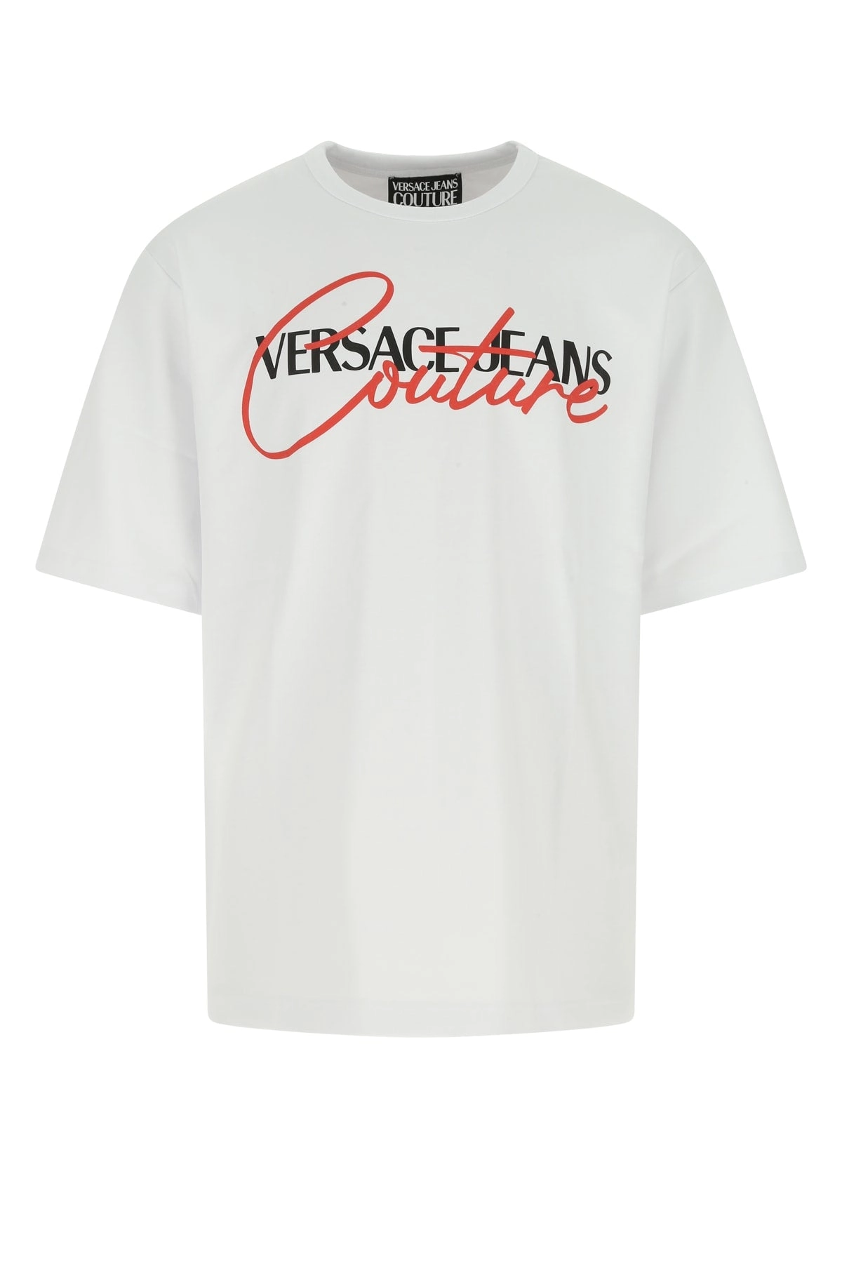 Versace Jeans Couture Logo Printed Crewneck T-Shirt