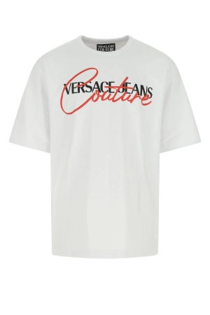 Versace Jeans Couture Logo Printed Crewneck T-Shirt