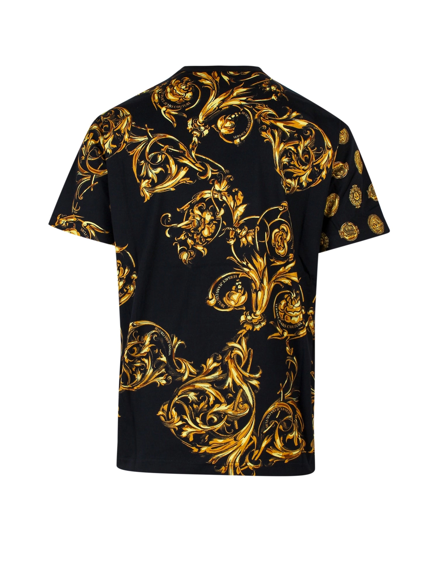 Versace Jeans Couture Sun Garland Print Crewneck T-Shirt