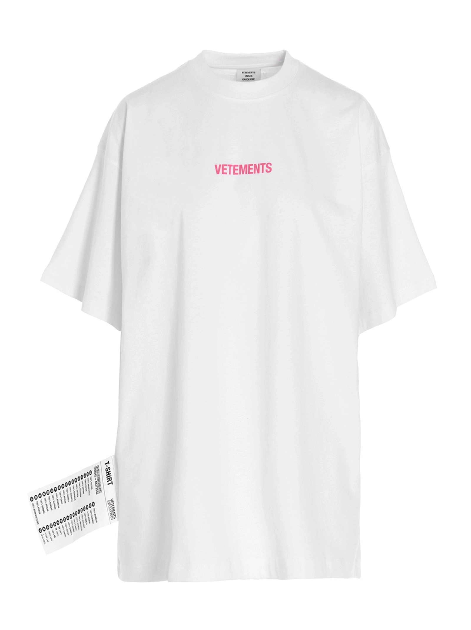 Vetements Logo Printed Crewneck T-Shirt