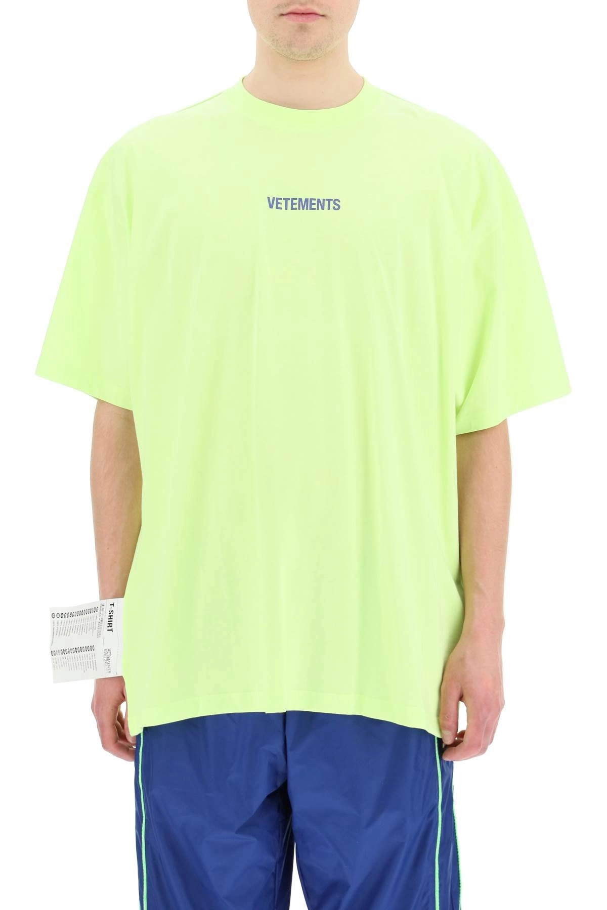 Vetements Logo Printed Crewneck T-Shirt