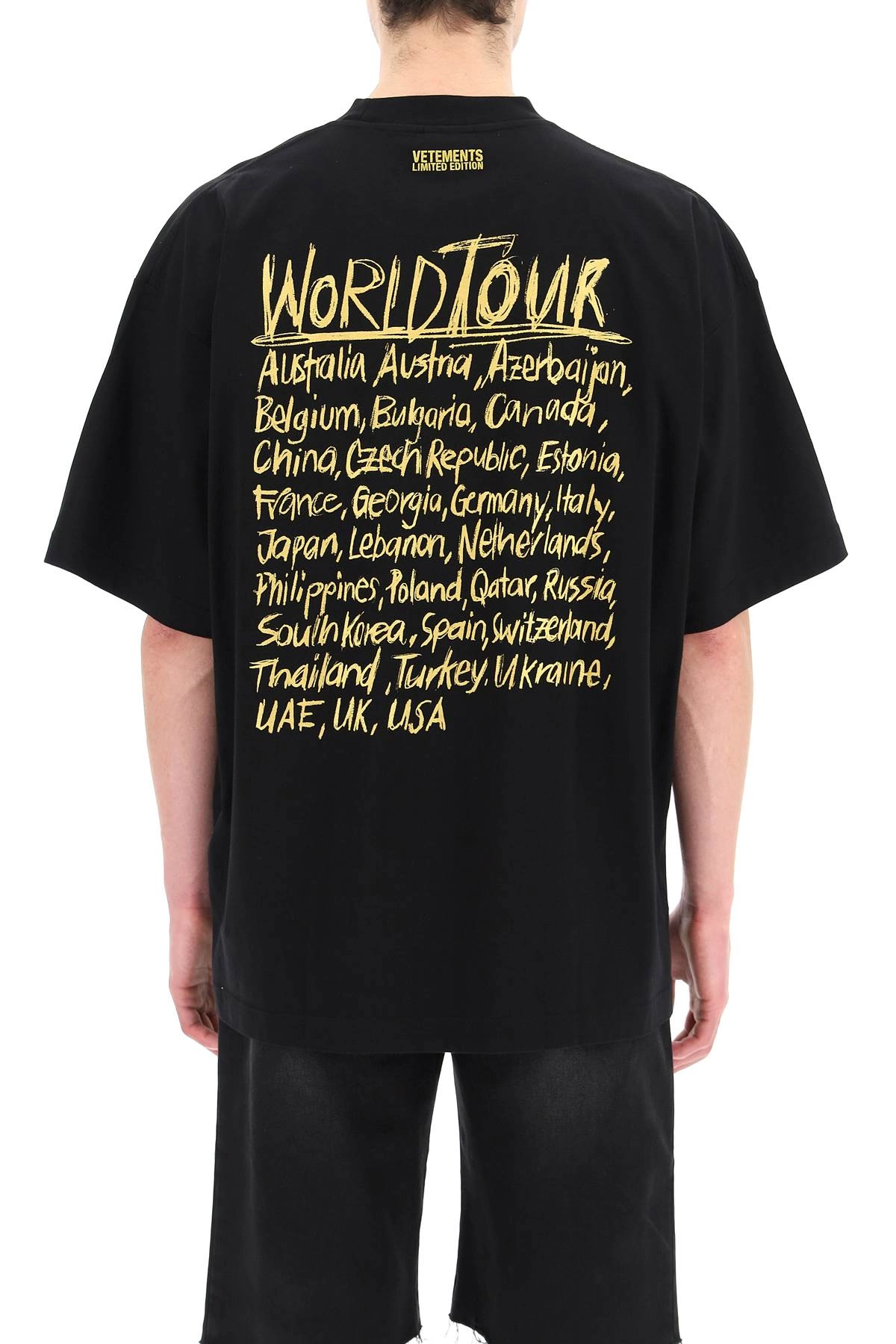 Vetements Logo Printed Crewneck T-Shirt