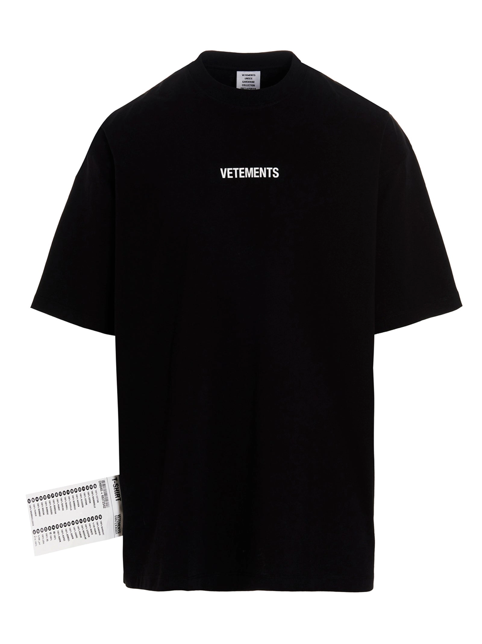 Vetements Logo Printed Crewneck T-Shirt