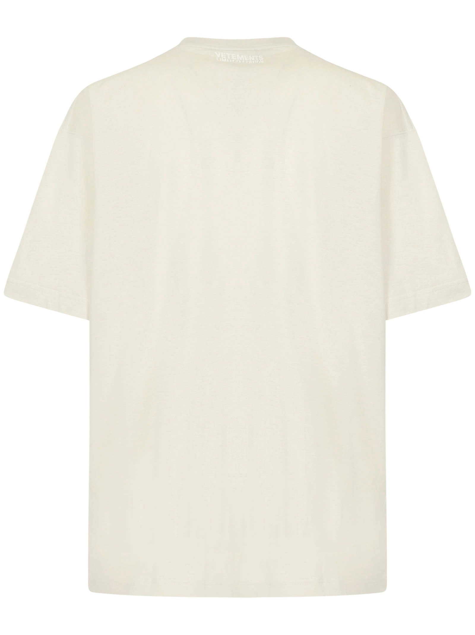 Vetements Logo Printed Crewneck T-Shirt
